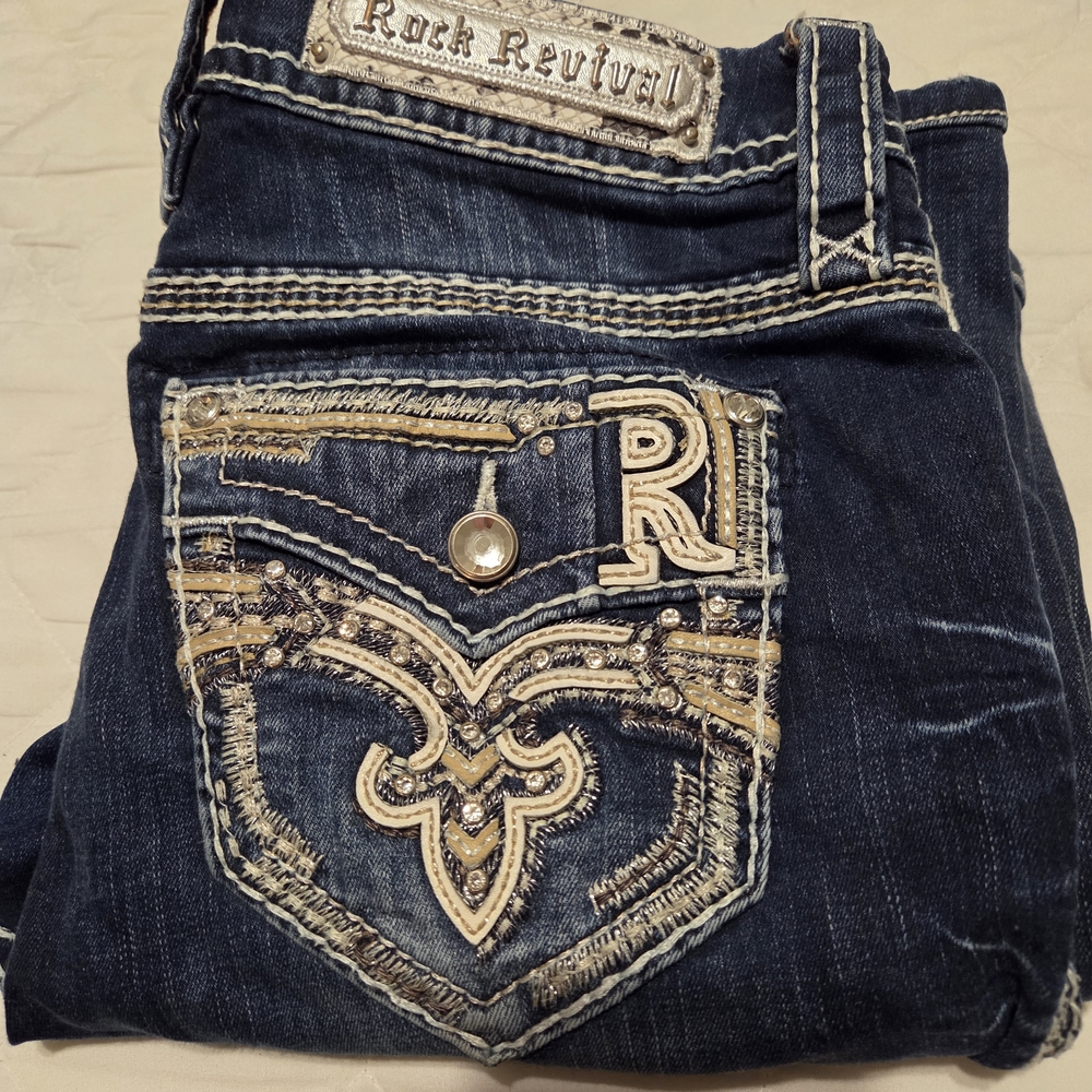 Rock Revival Women's Blue Jeans